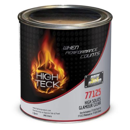 High Teck 77125 4:1 High Solids Glamour Clear Coat, Qt -77125-4---Eagle National Supply