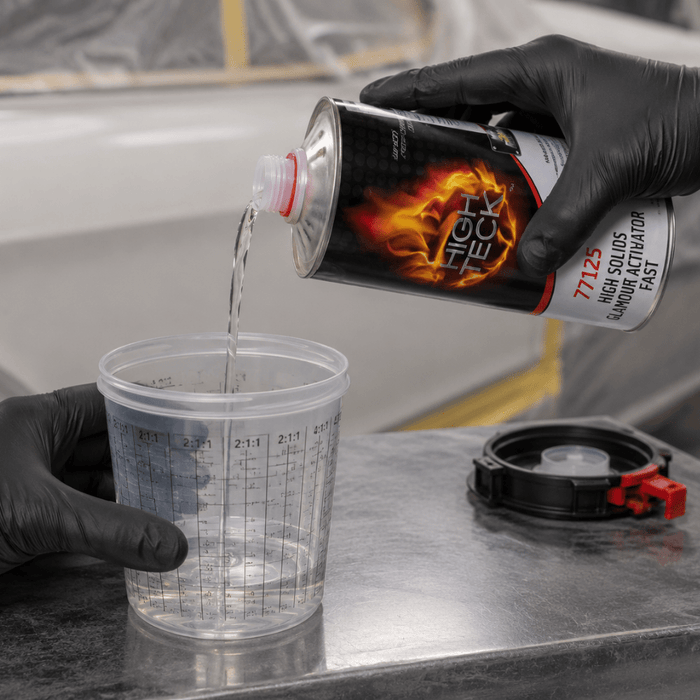 High Teck 77152 Fast Activator for use with 77125 Clearcoat, qt -77152-4 - Eagle National Supply