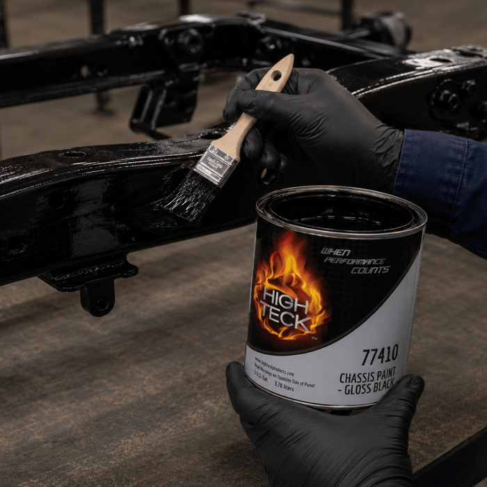 High Teck 77410 Gloss Black Chassis Paint, Gallon -77410-1 - Eagle National Supply