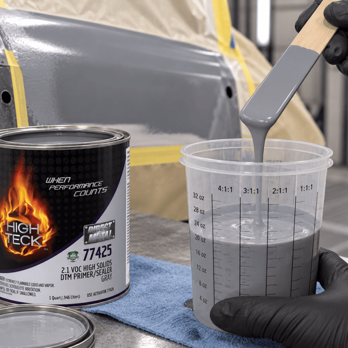 High Teck 77425 Gray 2K DTM Primer/Sealer, Quart -77425-4 - Eagle National Supply