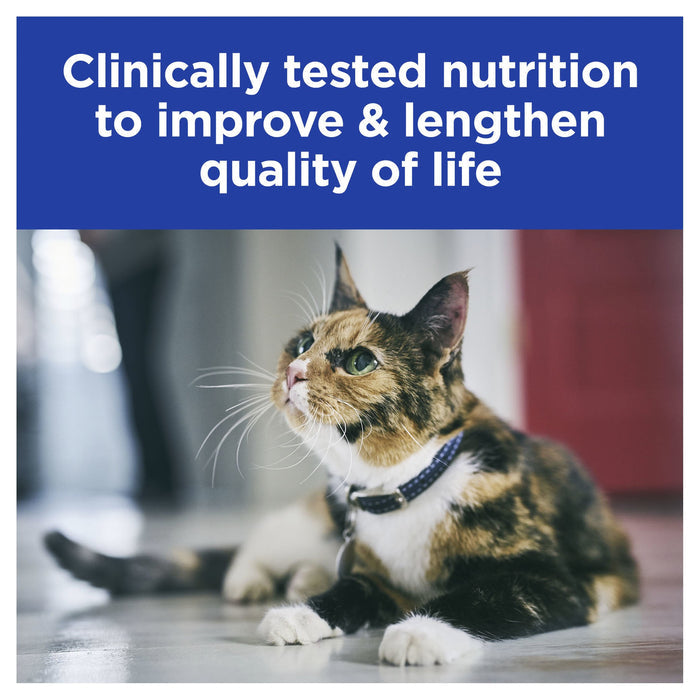 Hills Prescription Diet Cat k/d Kidney Care Chicken Wet Food Pouches 85g x 12