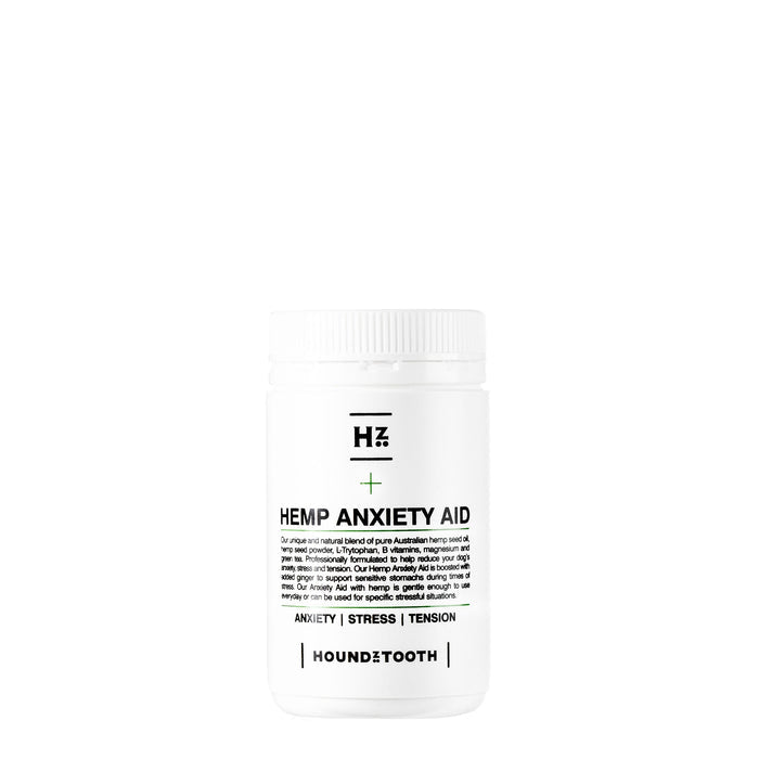 Houndztooth Hemp Anxiety Aid Health Supplement 200g-Habitat Pet Supplies