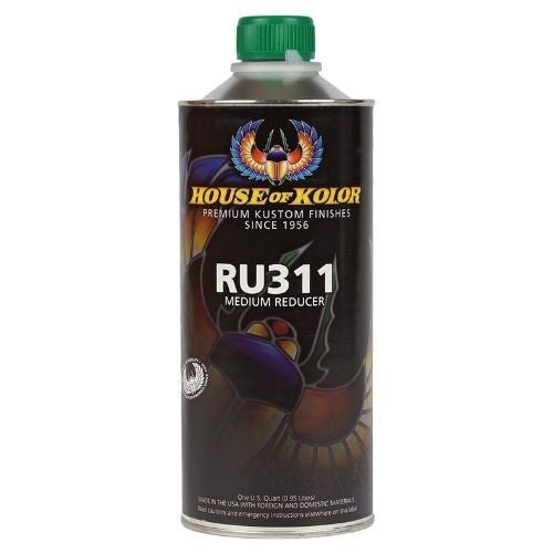 HOUSE OF KOLOR® RU311 National Rule Urethane Reducer Qt, Low VOC, Medium Speed/Temperature -RU311-Q00---Eagle National Supply