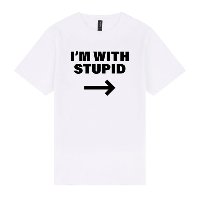 I'm With Stupid Tee