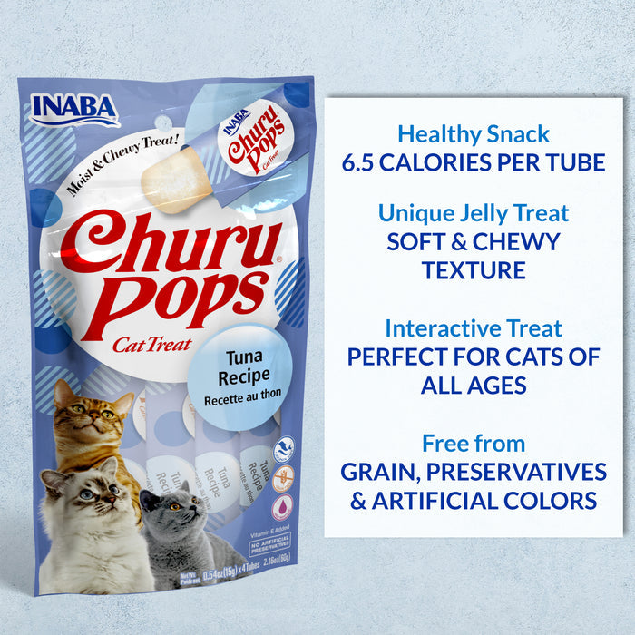 Inaba Churu Pops Chicken Cat Treats 60g x 6