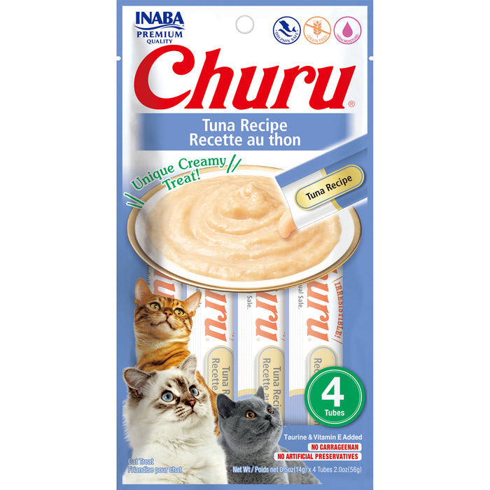 Inaba Churu Puree Tuna Cat Treats 56g x 6
