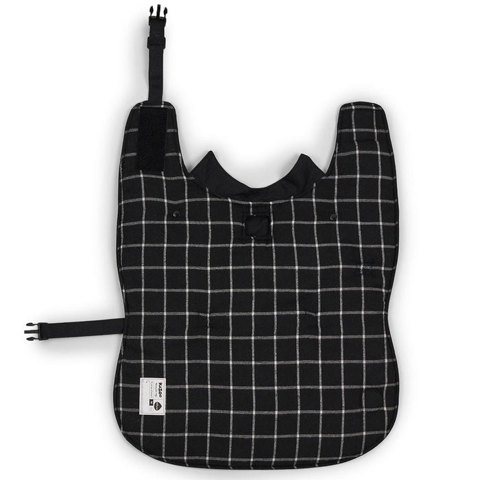 Kazoo Apparel Oilskin Dog Coat Black Large 59.5cm