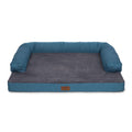 Kazoo Boudoir Large Teal Dog Bed-Habitat Pet Supplies