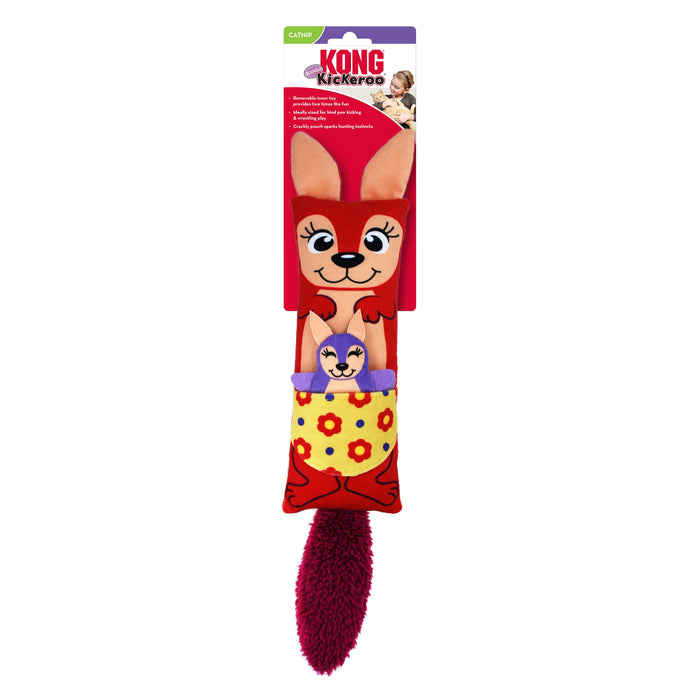 KONG Kickeroo Kanga Cat Toy-Habitat Pet Supplies