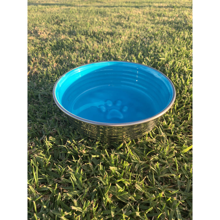 Loving Pets Le Bol Dog Bowl Seine Blue Large