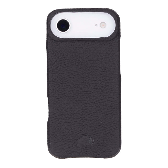 Mason Leather iPhone Air MagSafe Case, Pebble Black - BlackBrook Case