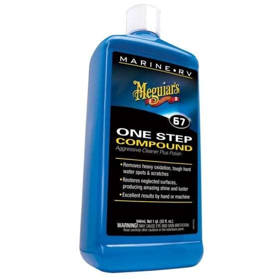 Meguiar's® M6732 Marine/RV One Step Compound, 32 oz Bottle, High Gloss ---Eagle National Supply