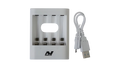 Minelab 4 x AA NiMH Battery Charger For Vanquish Metal Detectors
