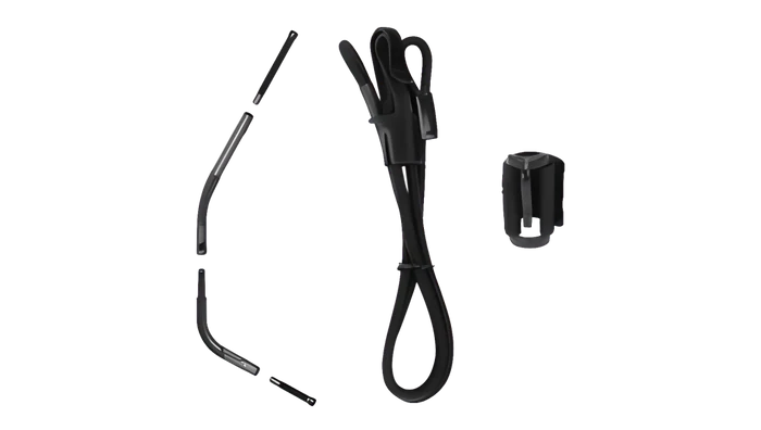 Minelab Parts Kit For Pro-Swing 45 Metal Detector Harness (Includes J-Strut, Bungee Cord, Shaft Strap)