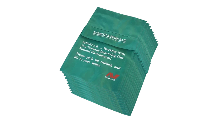 Minelab Rubbish & Finds Bags – 10 Pack