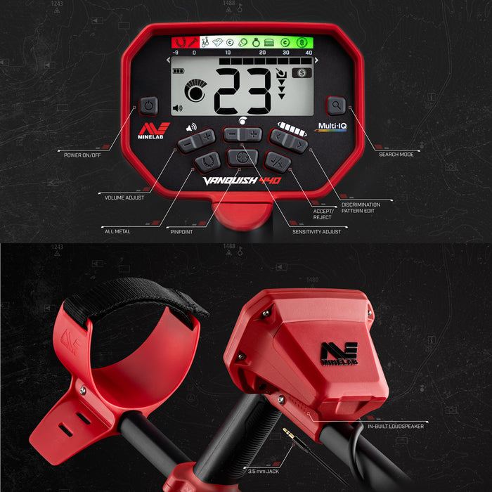 Minelab Vanquish 440 Metal Detector with Headphones