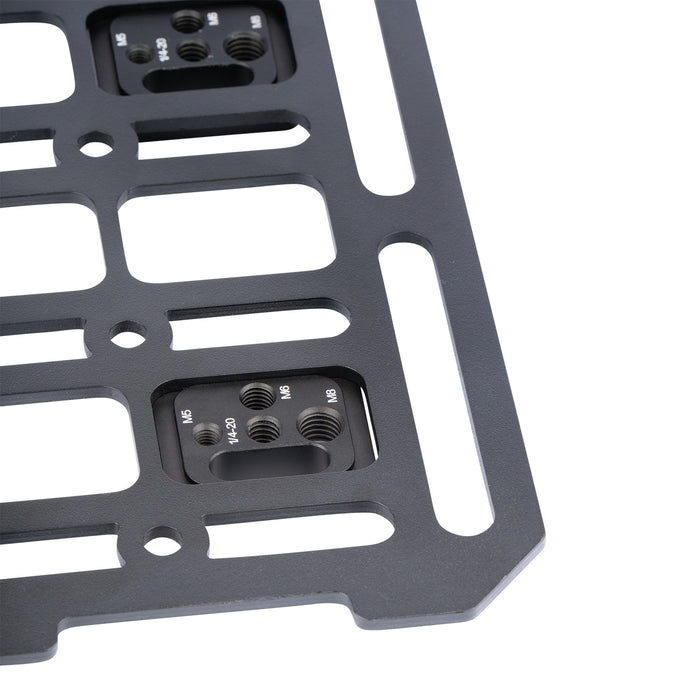 MOLLE Nut Threaded Fastener Plates to Secure Gear to MOLLE Panels (4-Pack)