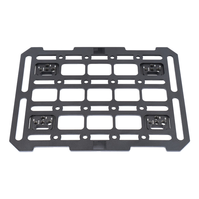 MOLLE Nut Threaded Fastener Plates to Secure Gear to MOLLE Panels (4-Pack)