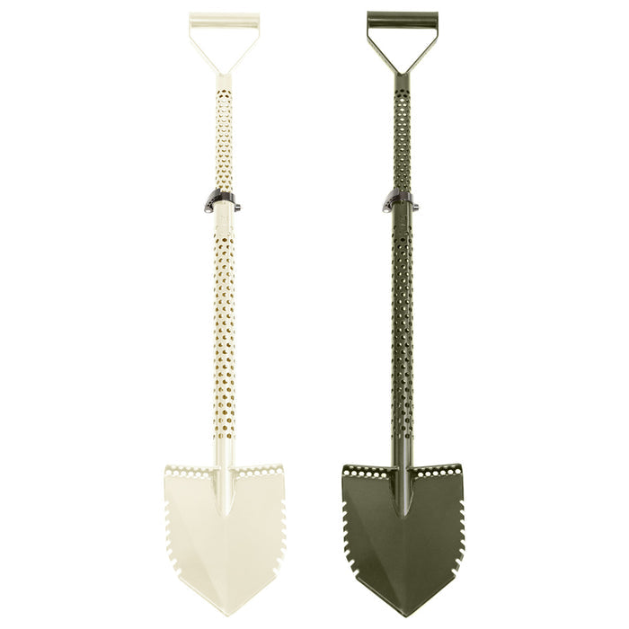 Motley Professional Double Serrated Adjustable Shovel