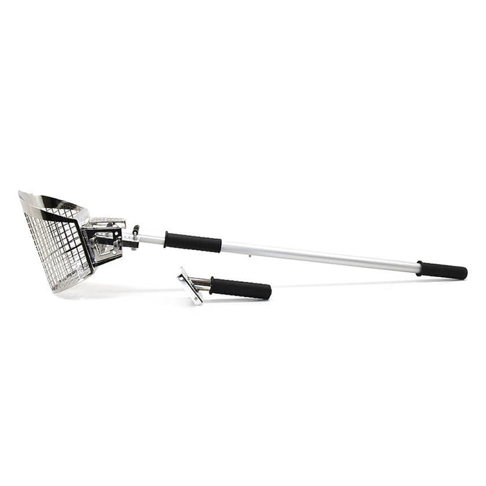 Nokta Premium Sand Scoop with Long Handle, Collapsible for Travel