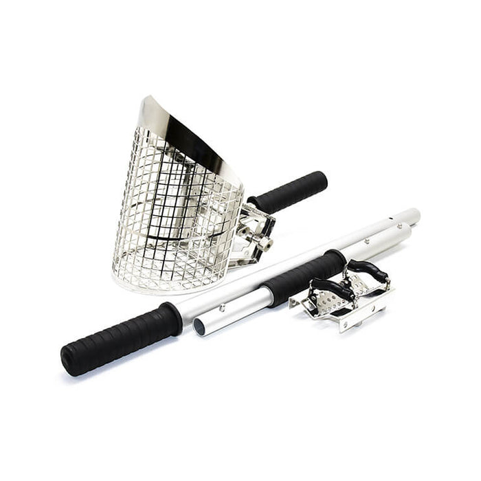 Nokta Premium Sand Scoop with Long Handle, Collapsible for Travel