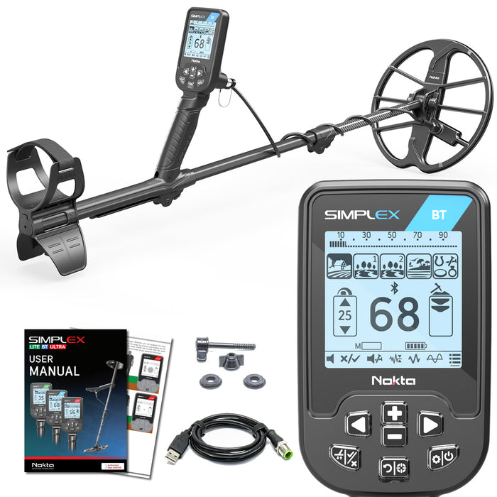 Nokta Simplex BT Next Generation Waterproof Metal Detector