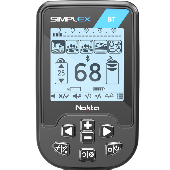 Nokta Simplex BT Next Generation Waterproof Metal Detector