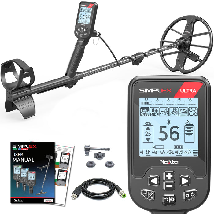 Nokta Simplex ULTRA Next Generation Waterproof Metal Detector For Serious Beginners