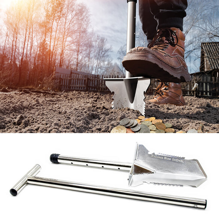 Nokta Waterproof Pinpointer with Finds Pouch, Premium Edge Digger and Shovel