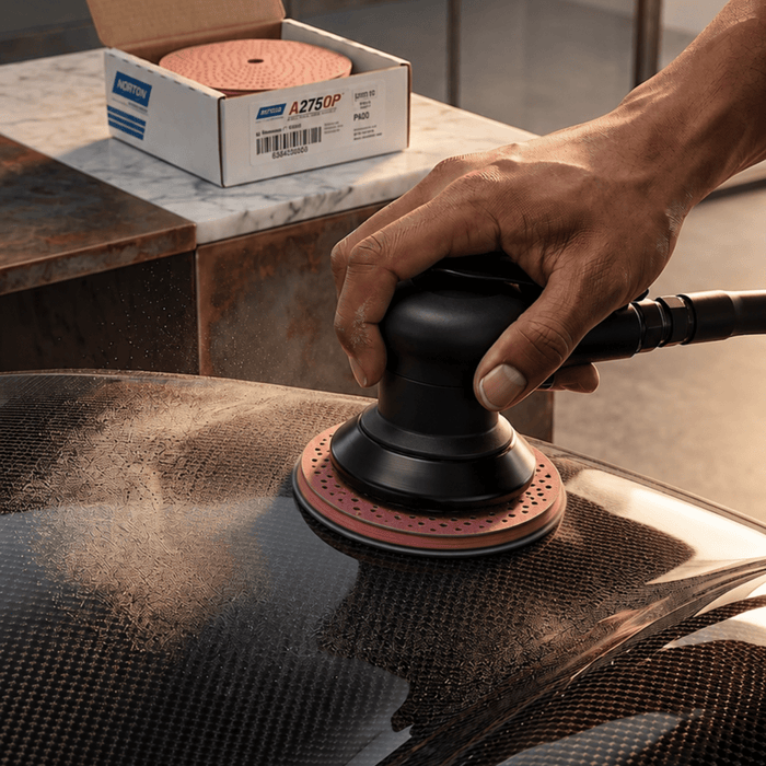 Norton 90513 Cyclonic 6 in 800 Grit NorGrip Sanding Disc, 100 pk -90513 - Eagle National Supply