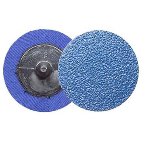 Norton BlueFire 3" 36 Grit Quick Change Sanding Disc, Box of 25 -38674---Eagle National Supply