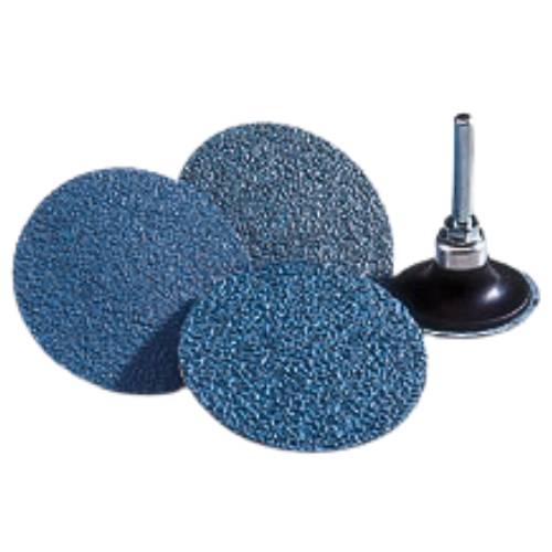 Norton BlueFire 3" 36 Grit Quick Change Sanding Disc, Box of 25 -38674---Eagle National Supply