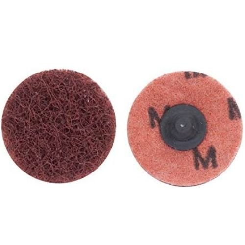 Norton Merit Red Non-Woven Quick Change Buffing Disc, 25 pk -64065---Eagle National Supply