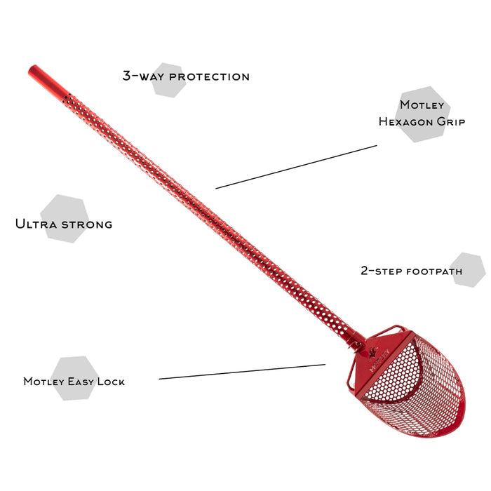 Open Box - Motley Professional Long Handle Sand Scoop