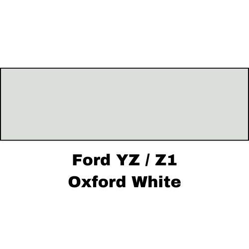 Oxford White Ford YZ/Z1 Basecoat Paint, Quart, High Teck HFP154 - HFP154 - 4 - Eagle National Supply