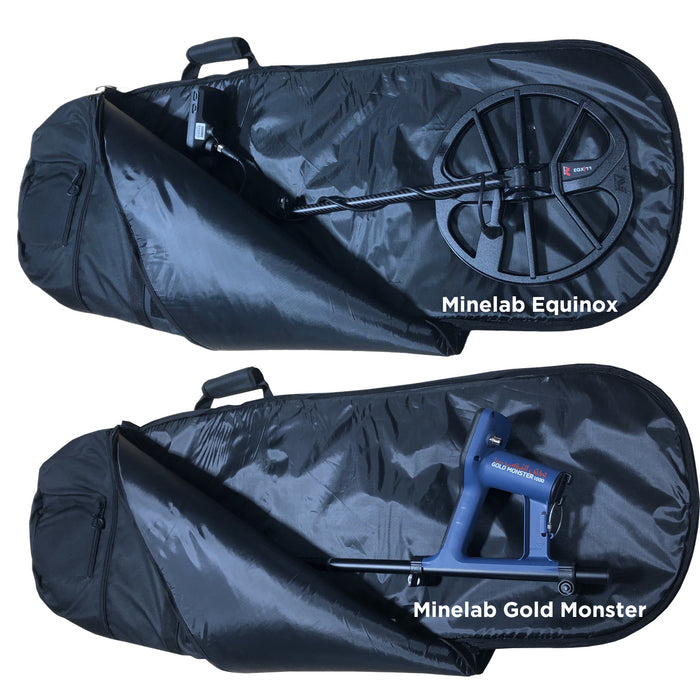 PADDED DragonXT 53" Black XL Metal Detector Carry / Travel Bag
