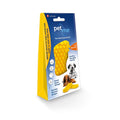Pet and Me Silicone Grooming Brush Yellow-Habitat Pet Supplies