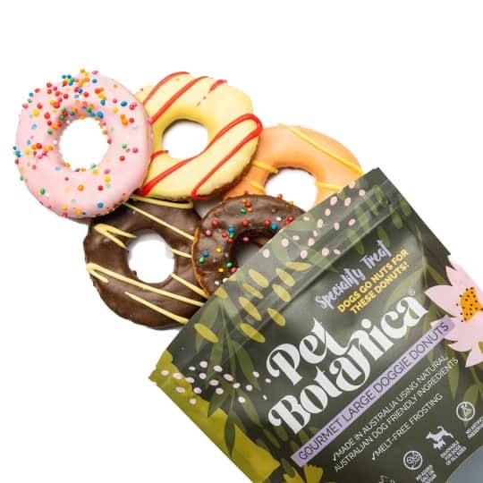 Pet Botanica Gourmet Doggy Donuts Large Dog Treats 5 Pack-Habitat Pet Supplies