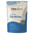 PetWell Freeze Dried Whole Sardines Treats for Dogs and Cats 80g-Habitat Pet Supplies