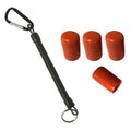 Pinpointer Tip Protectors and Lanyard for Garrett Pro-Pointer AT (Orange)