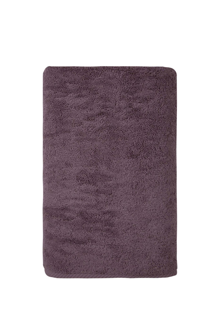 Plum Turkish Cotton 40" X 70" Bath Sheet