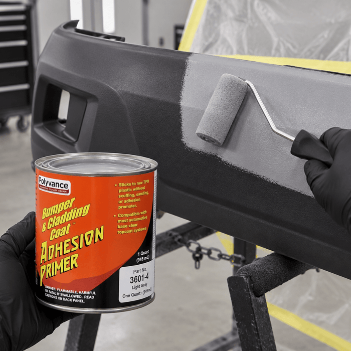 Polyvance Bumper & Cladding Coat™ 3601-4 Light Gray Adhesion Primer, 1 Quart -3601-4 - Eagle National Supply