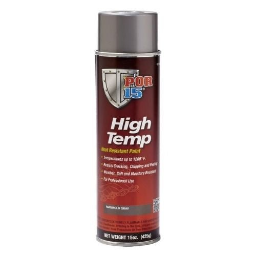POR-15® 44218 Manifold Gray Temperature Paint, 15 oz Aerosol -44218---Eagle National Supply
