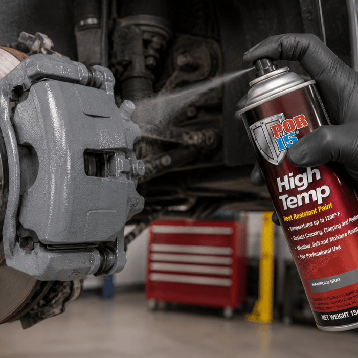POR-15® 44218 Manifold Gray High Temperature Paint, 15 oz Aerosol -44218 - Eagle National Supply