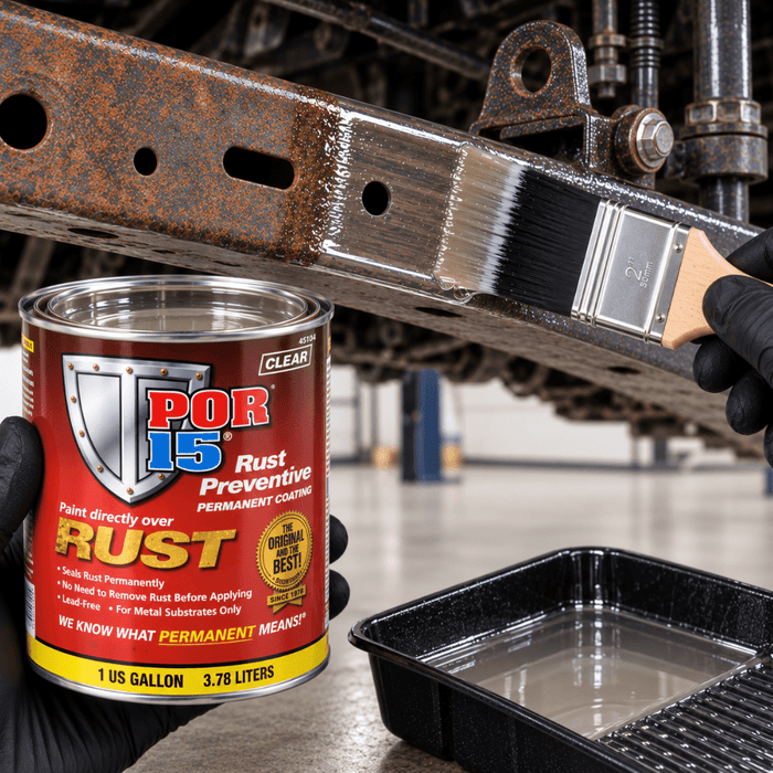 POR-15® 45101 Clear Rust Preventive Coating, 1 Gallon -45101 - Eagle National Supply