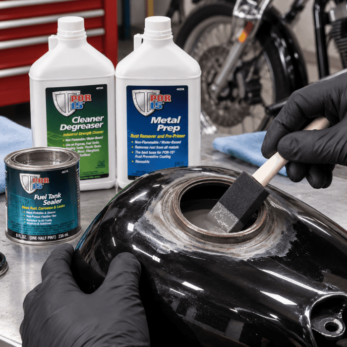 POR-15® 49229 Motorcycle Fuel Tank Repair Kit -49229 - Eagle National Supply