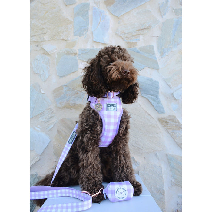 Pupstyle Suburban Berry Milkshake Dog Harness Large