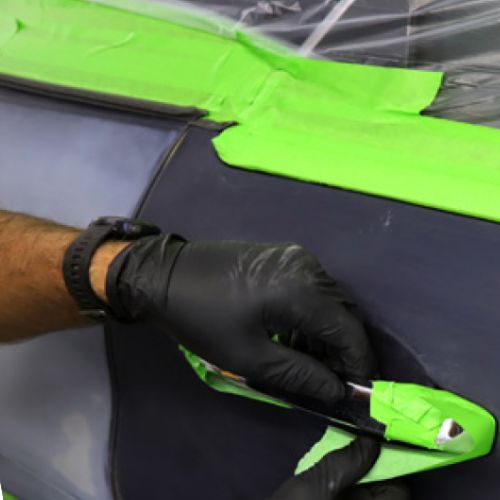 Q1 18 mm (3/4") High Performance Green Masking Tape, Case of 48 -HPG118---Eagle National Supply