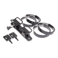 Quick-Release CNC Aluminum Fire Extinguisher Mount compatible with MOLLE Panels