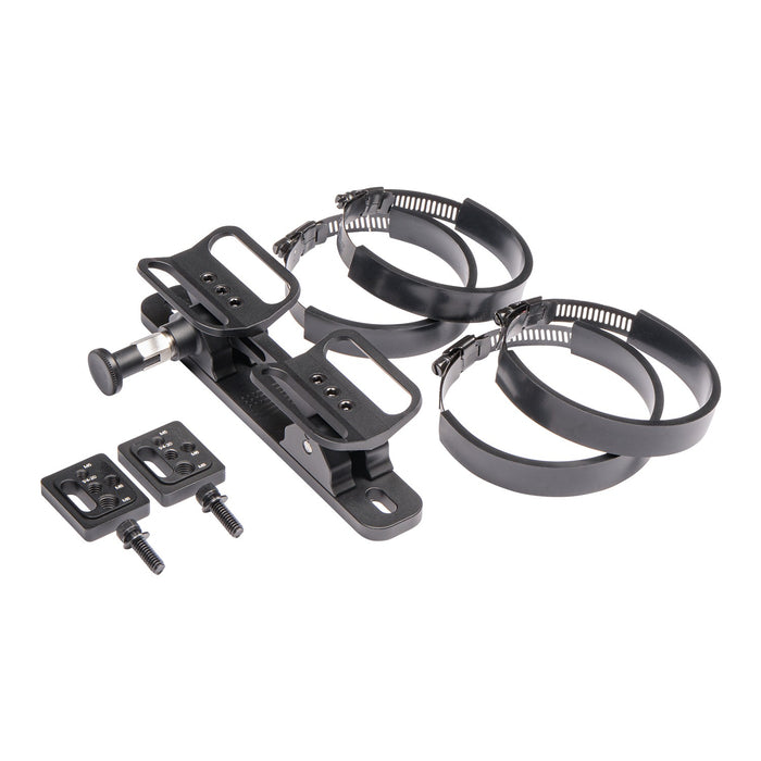 Quick-Release CNC Aluminum Fire Extinguisher Mount compatible with MOLLE Panels